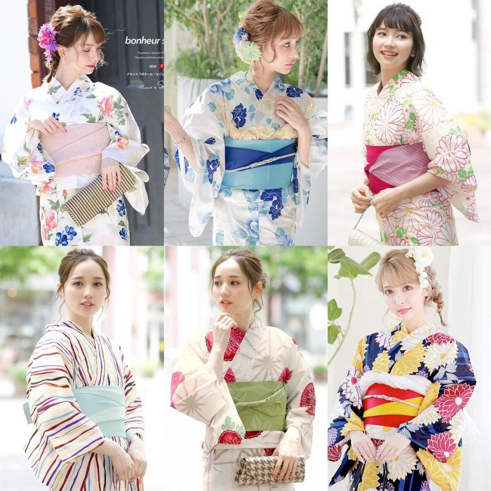 日式和服 和服配件 日本傳統款式和服特價促銷 純棉面料 日式旅拍寫真攝影和服 多花