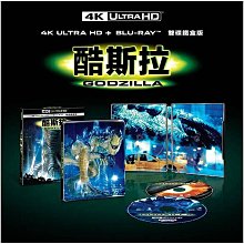[藍光先生4K] 酷斯拉 UHD+BD 雙碟鐵盒版 Godzilla ( 得利正版 )
