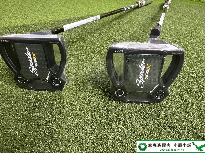 [小鷹小舖] TaylorMade Golf Spider TOUR X TRUSS TM2 高爾夫推桿 桁架結構桿頸 最佳重心設計 柔和擊球感 '24 NEW