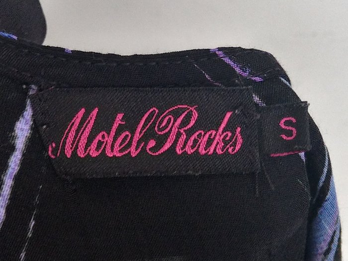 【皮老闆】二手真品 英國品牌 MOTEL ROCKS 上衣 衣服 無袖 裙子 蛋糕裙 洋裝 E345