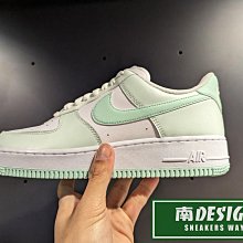 南🔥2024 2月 NIKE Air Force 1 '07 經典 復古 運動 休閒 男 淺綠白 FZ4123-394