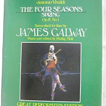 【書寶二手書T1／音樂_OTO】Spring (from the Four Seasons Op.8 No.1)_James Galway