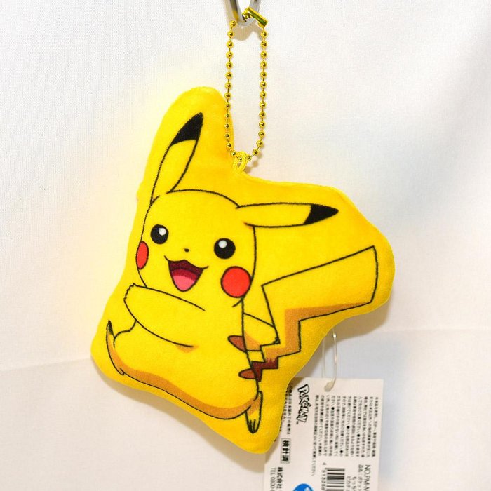 寶可夢 皮卡丘 拉鍊小包 零錢包 吊飾 日本正版 pokemon
