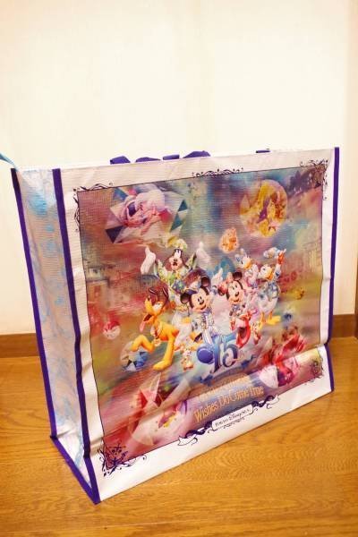 Tokyo Disney Sea東京迪士尼海洋樂園15週年限定批發用環保袋/購物袋 現貨