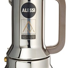 【易油網】【缺貨】Alessi 9090/M 摩卡壺 10人份 18/10不鏽鋼 紐約現代美術館ESPRESSO