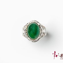 ＊奢華大道國際精品＊【J0976】8.61CT 天然祖母綠造型白K鑽戒 18號