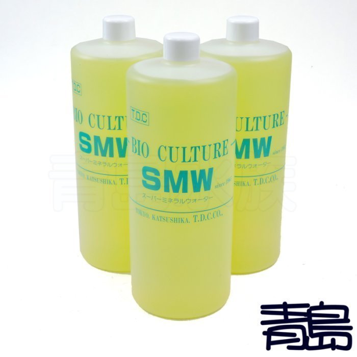 W青島水族1-0310日本BIO CULTURE SMW-強效礦物質補充液 微量元素 水晶蝦=原裝瓶1000ml