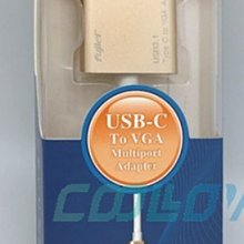 小白的生活工場*FJ 4123 USB 3.1 Type C to VGA 轉接器