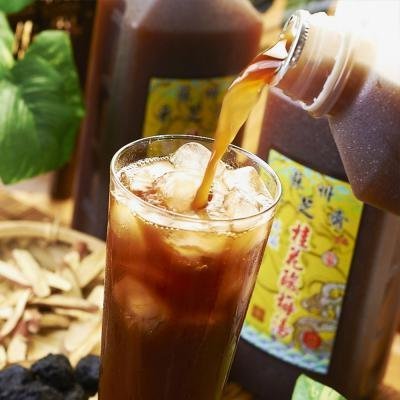 【蘇州采芝齋】手做桂花酸梅湯、仙楂露任選15瓶〈920ml/瓶〉