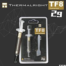 小白的生活工場*Thermalright 利民 TF8 2G 散熱膏/導熱係數高13.8w / m-k