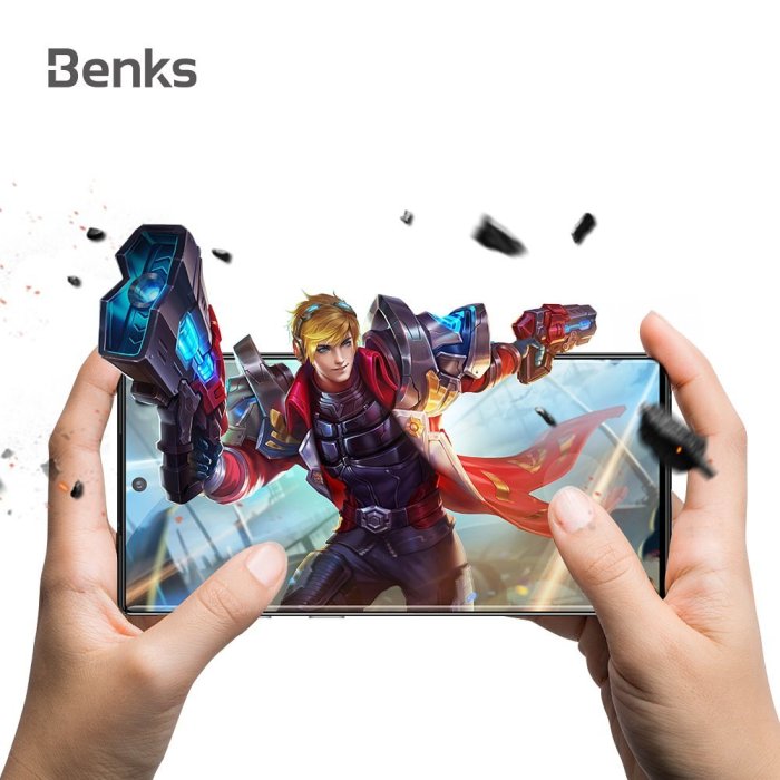 原廠公司貨 Benks X-PRO+3D曲面全覆盖玻璃貼 全玻璃for Note 10 / Note10+