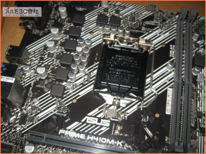 JULE 3C會社-華碩 PRIME H410M-K H410/十代/保內/5 重防護/MATX/1200 主機板