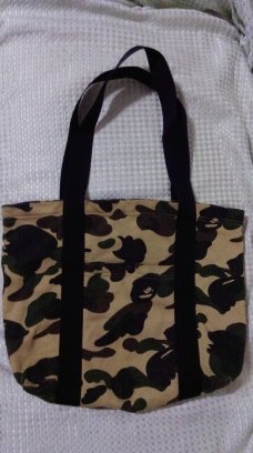 A BATHING APE 迷彩 托特包