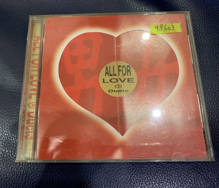 *還有唱片行*ALL FOR LOVE 3 DUETS 二手 Y9602