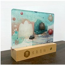 果真藝術～[夢幻風景]水晶玻璃文創擺飾-限量禮盒