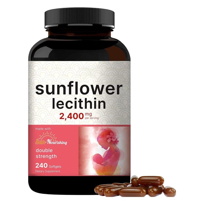 買2送1 出口向日葵卵磷脂軟膠囊Sunflower lecithin softgels仙慕優選