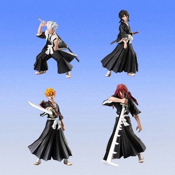 《模型天堂》BANDAI 盒玩 死神人形組 BLEACH 全4種 可面交