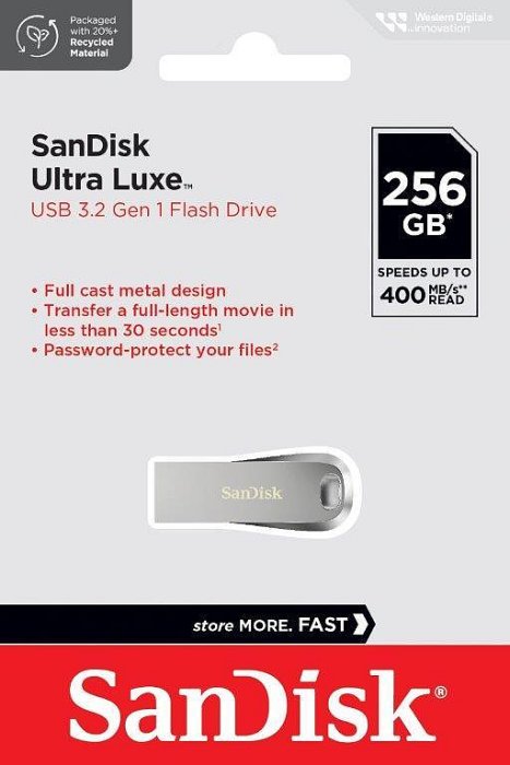 SanDisk 256GB 256G Ultra Luxe【SDCZ74-256G】SD CZ74 400MB USB 3.2 隨身碟