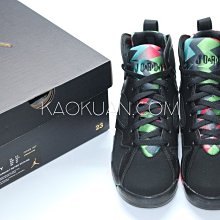 【高冠國際】NIKE AIR JORDAN 7 RETRO BG MARVIN 黑橘 馬文 女鞋 705412-007