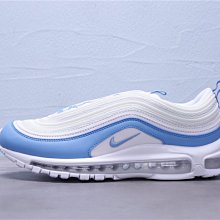 Nike Air Max 97 Essential White Blue 白藍 反光 子彈 慢跑鞋 BV1982-101