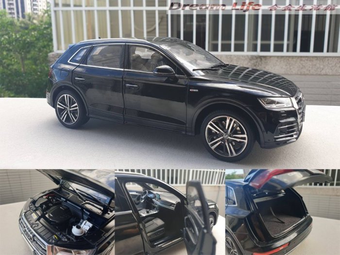 【原廠精品】1/18 2019 AUDI Q5L Q5 SUV 奧迪休旅車~全新品黑色~預購特惠價~!!