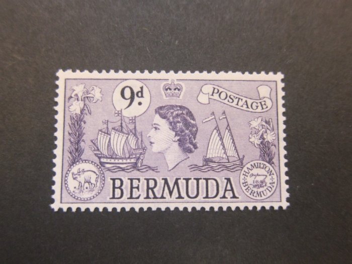 【雲品7】百慕大Bermuda 1953 Sc 154 MH 庫號#BP18 93325