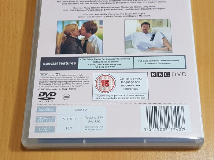 BBC DVD正版 the office the christmas specials　／the office 聖誕特輯