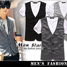 【Men Star】免運費 韓版高棉質西裝背心 服務生西裝背心 男 女 媲美 h&m stage lativ zara