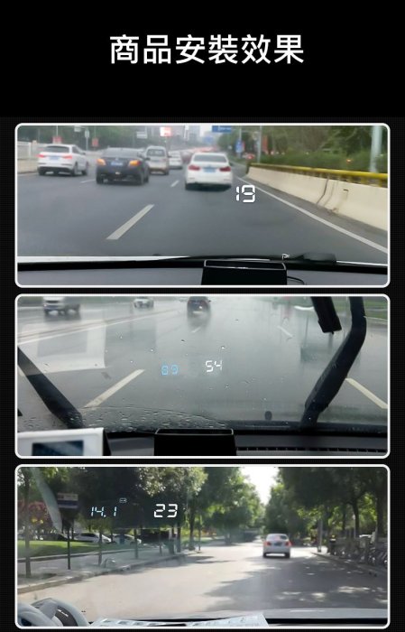 4F OBD2 HUD 高質感白光抬頭顯示器F15 F16 F12 F13 F06