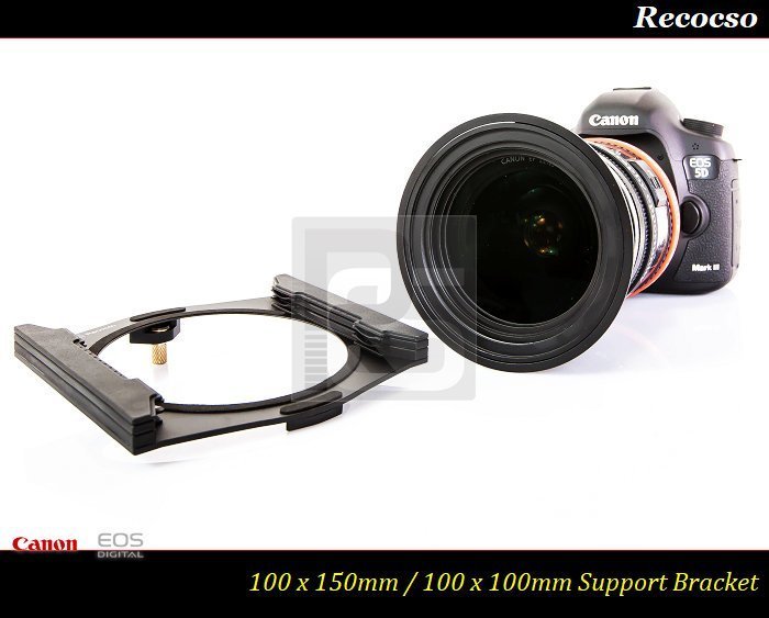 【限量促銷】Recocso 100*150mm 專用金屬方型濾鏡支架-GND 0.9/ND64/ND1000