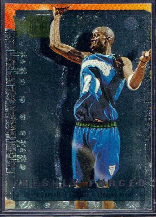 96-97 METAL FRESHLY FORGED #5 KEVIN GARNETT