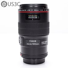 【US3C-台南店】佳能 Canon EF 100mm F2.8 L Macro IS USM 混合型光學影像穩定器 光學防手震 防塵防滴鏡身 二手單眼鏡頭