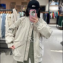 SaNDoN x『THE NORTH FACE』黑標系列戶外機能系列防水挺感雙口袋飛行外套 240325