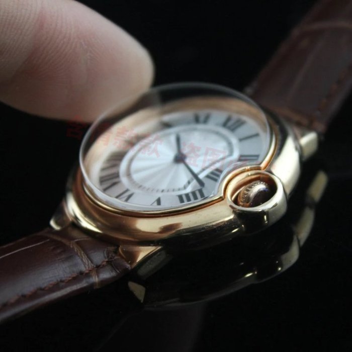 代用藍氣球卡CA手錶鏡面 雙卜玻璃鏡面22.0-37.5mm手錶配件錶蒙