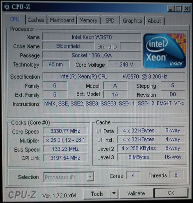 I7-960伺服器版本W3570 XEON 3.2g x58 LGA1366 INTEL CPU(950 I7-920)