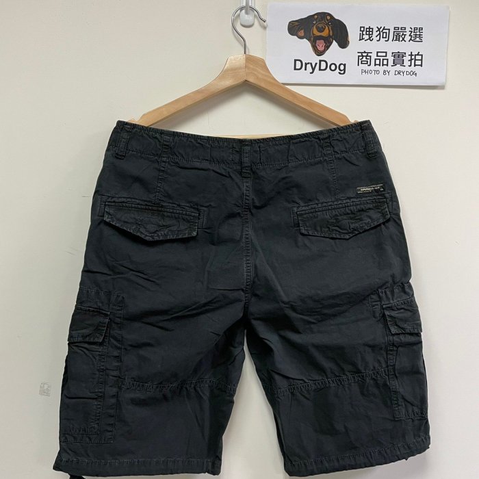 跩狗嚴選 極度乾燥 Superdry Parachute 短褲 多口袋 耐磨 輕量 工作褲 斯里蘭卡製 水洗黑 工作短褲