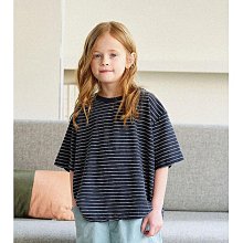 XS~XL ♥上衣(NAVY) SNSTELLA-2 24夏季 SNS240326-061『韓爸有衣正韓國童裝』~預購