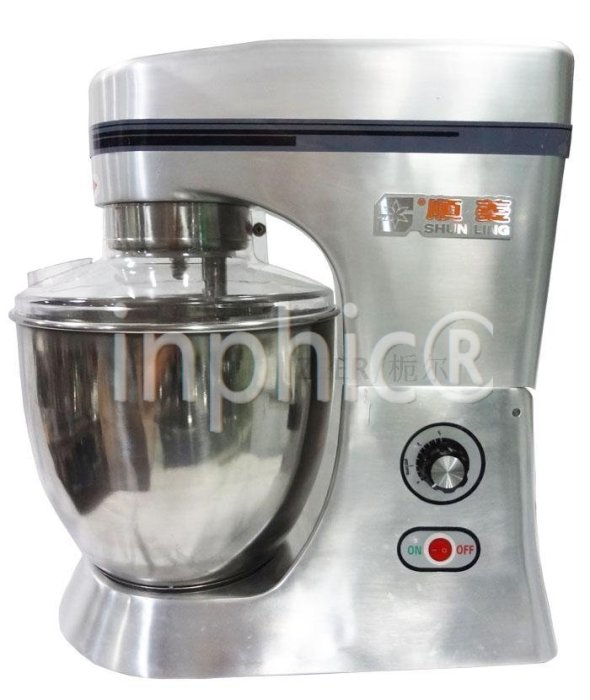 INPHIC-5升臺式攪拌機 打蛋機 和麵機 蛋糕機 麵粉機 麵包機