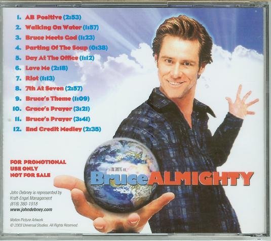 王牌天神-完整配樂版(Bruce Almighty)- John Debney(27),美版(CD-R)