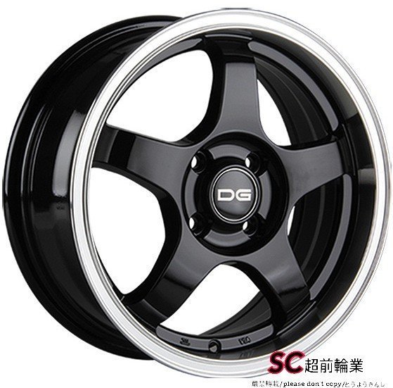 【超前輪業】全新鋁圈 DG SA15 15吋鋁圈 4孔100 5孔100 5孔114.3 高亮銀 VIOS FIT