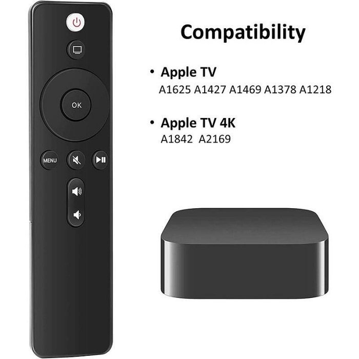 aarooGo 通用遙控器 適 Apple TV 4K Siri Remote A1625 A1842