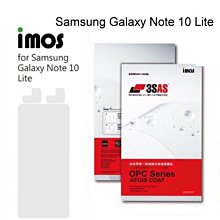 免運【iMos】3SAS系列保護貼 Samsung Galaxy Note 10 Lite (6.7吋) 超潑水、防污