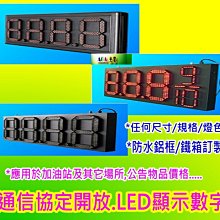 通信協定開放LED數字字幕箱-支援電腦與屏連線通訊數位與符號-+軟體.各單色和規格尺寸高亮LED可套個人軟體運作開發套