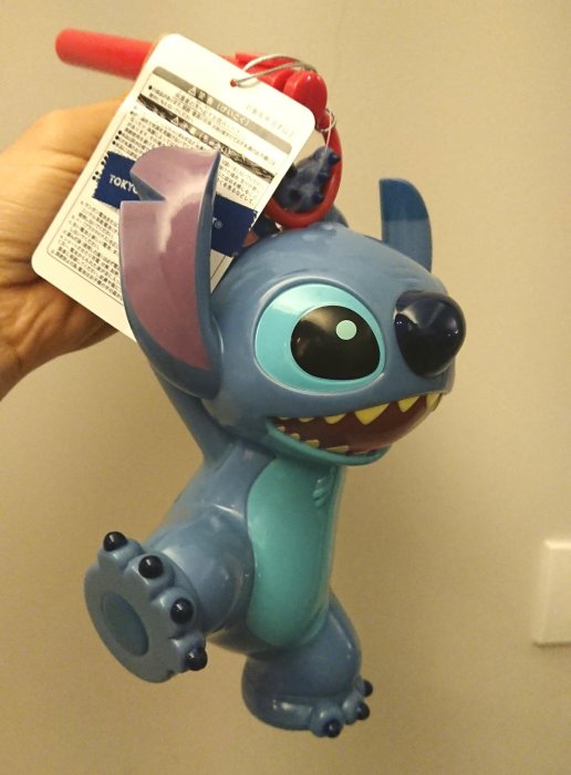 現貨 收藏品 全新 Disney tokyo 日本 迪士尼 帶回 史迪奇 stitch 燈籠 手提燈籠 公仔 提燈 夜燈 提把可拆 活動式 提把 元宵節 萬聖