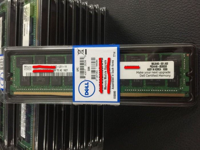戴爾 全新盒裝 Dell DDR4-2133 8Gb R-DIMM SNPH8PGNC A7910487 三年保固