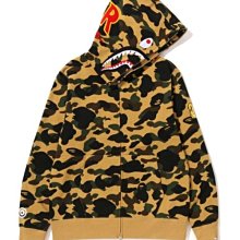 【日貨代購CITY】BAPE APE 1ST CAMO SHARK FULL ZIP HOODIE 初代 鯊魚外套 現貨