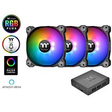 小白的生活工場*THERMALTAKE Pure Plus 12 LED RGB 風扇CL-F063-PL12SW-A