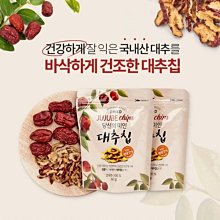 韓國 手工紅棗乾 Dried Jujube Chips 60g 紅棗乾 果乾 零食【特價】異國精品