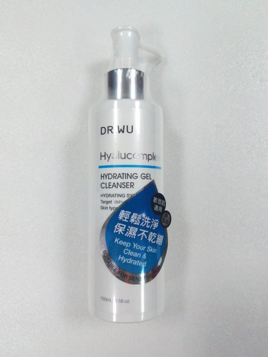 【球寶貝美妝】 Dr.Wu 達爾膚 玻尿酸保濕潔顏凝露 150 mL  效期2023.06