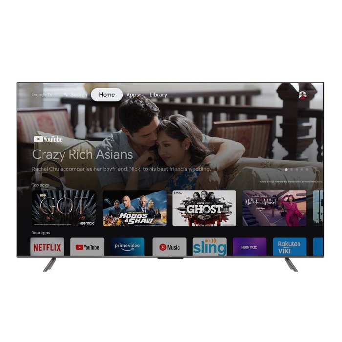 💓好市多代購💓 TCL 85吋 4K UHD Google TV 液晶顯示器 不含視訊盒 85P735